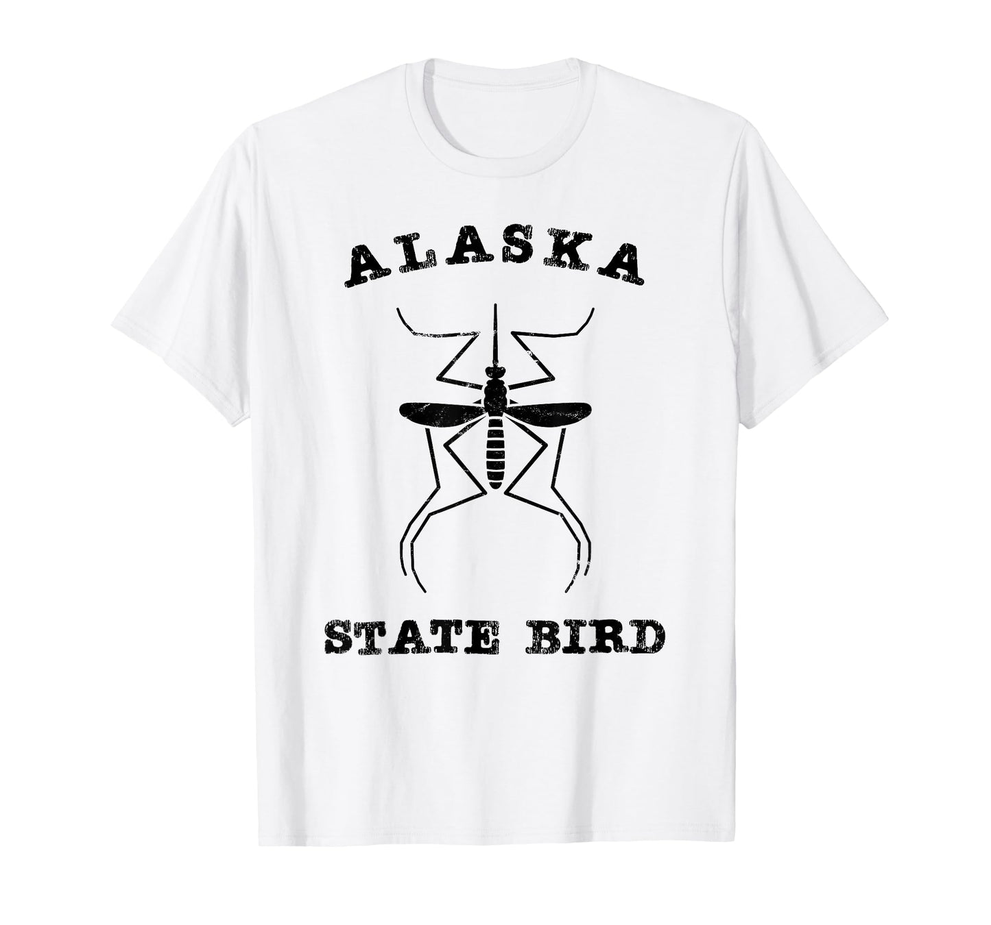 Alaska State Bird Mosquito T-Shirt