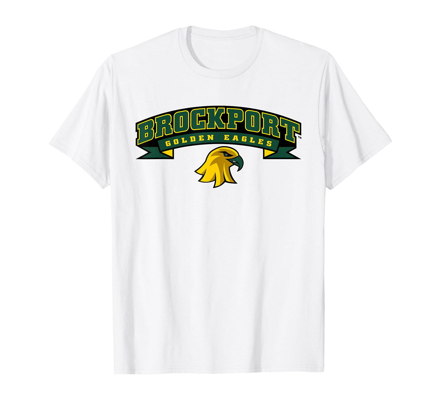 SUNY Brockport Golden Eagles Banner Logo T-Shirt