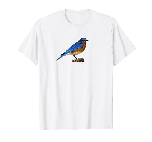 Eastern Bluebird Shirt, Birder Shirt, Ornithologist T-Shirt