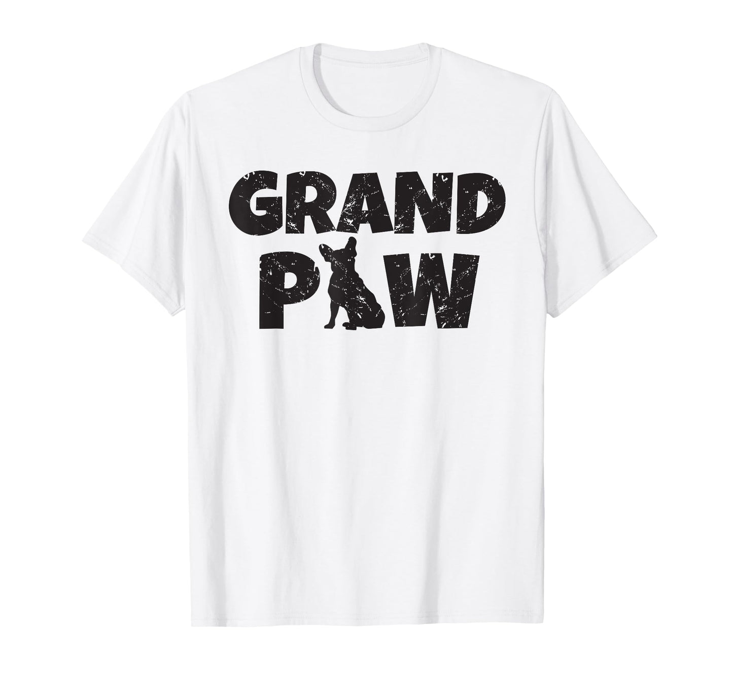 Dog Grandpa French Bulldog Grand Paw T Shirt Lovers Grandpaw T-Shirt