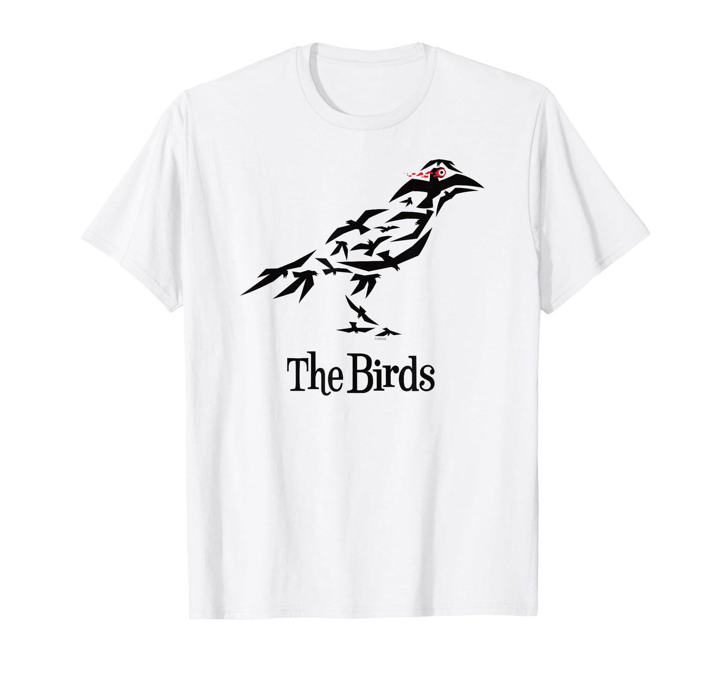 The Birds Alfred Hitchcock Raven T-Shirt