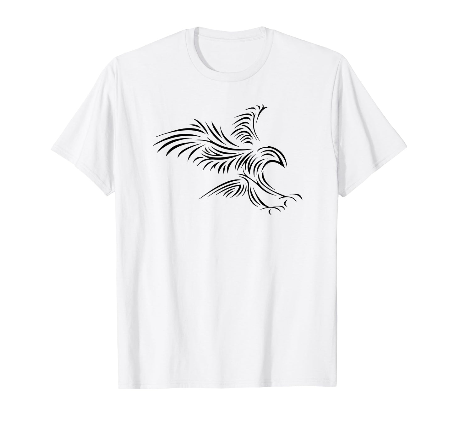 Abstract Eagle Hawk Falcon Raptor Bird of Prey tee t-shirt