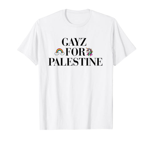 Gayz For Palestine LGBTQ T-Shirt
