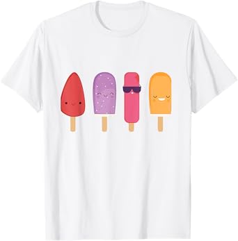 Funny Popsicle Summer Popsicle T-Shirt