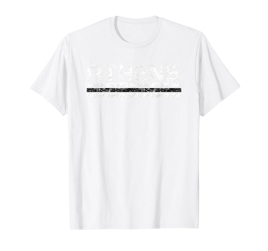 Athens Georgia Retro Vintage Weathered Stripe T-Shirt