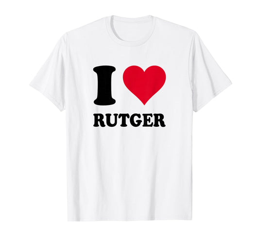 I Love Rutger T-Shirt
