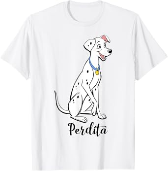 Disney 101 Dalmatians Perdita Portrait T-Shirt