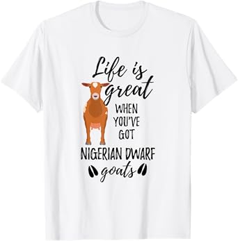 Goat Lovers Meme | Pet Animal Pun Funny Nigerian Dwarf Goat T-Shirt