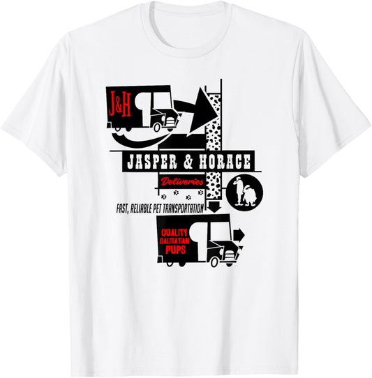 Dalmatians, Jasper Horace, Dogs Puppies, Villains Theme Park T-Shirt