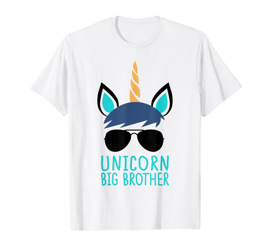 Unicorn Big Brother T-Shirt Toddler Boy T-Shirt