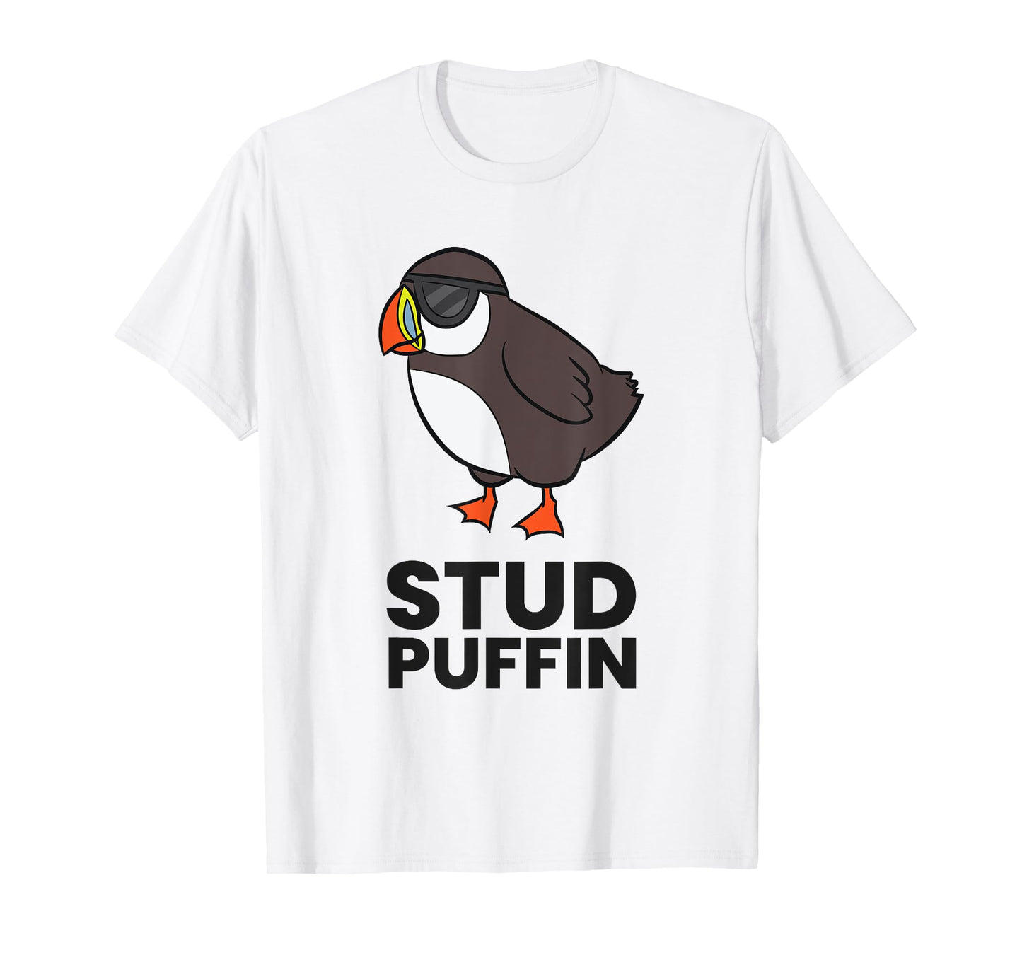 Stud Puffin Seabird Stuf Muffin Iceland Puffin Bird T-Shirt