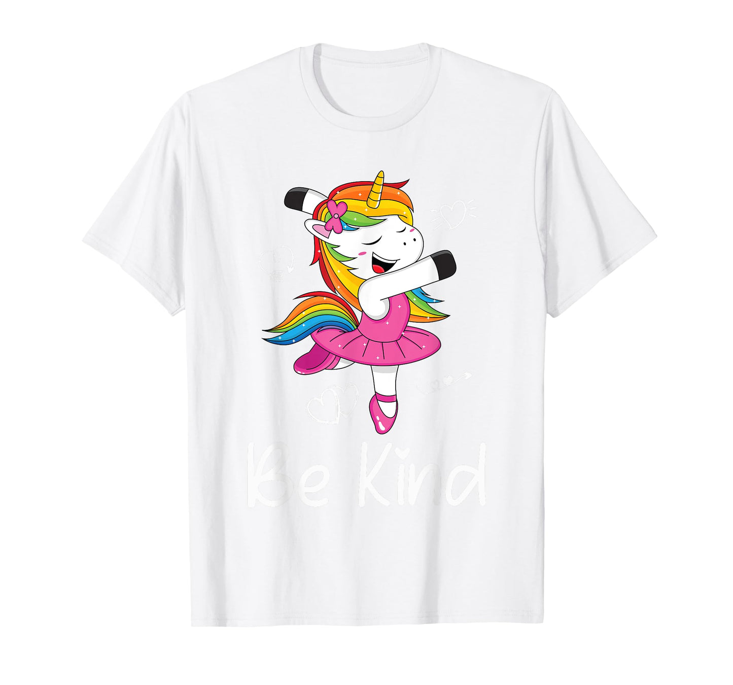 Dancing Unicorn Kids Be Kind Anti Bullying Unity Day Orange T-Shirt