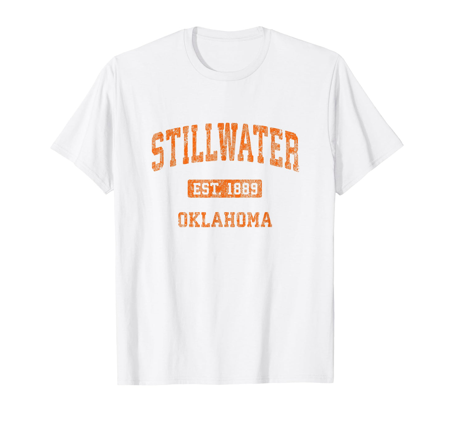 Stillwater Oklahoma OK Vintage Athletic Sports Design T-Shirt