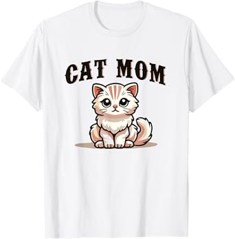 Cat Mom Every Day is Caturday T-Shirt for Men Women Girls Kids