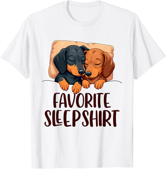 Dachshund, Doxie Dog, Nightgown, Favorite Sleepshirt, Sleep T-Shirt