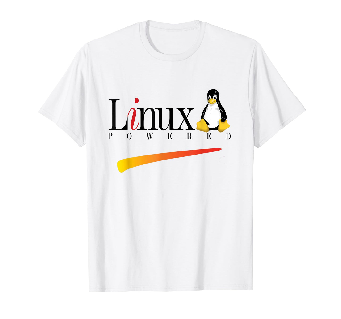 Linux Os T-Shirt Powered by Linux Tux Penguin Tee-Shirt T-Shirt