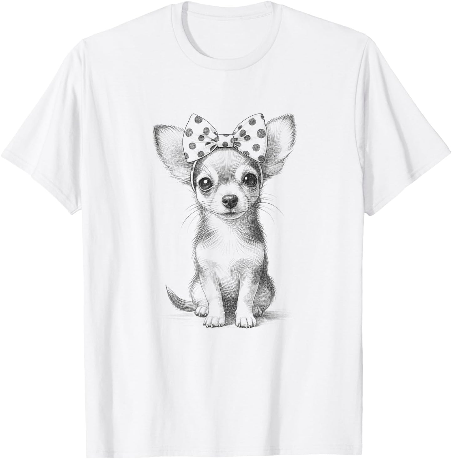 Chiweenie Mom Dog Design for Women and Girls T-shirt