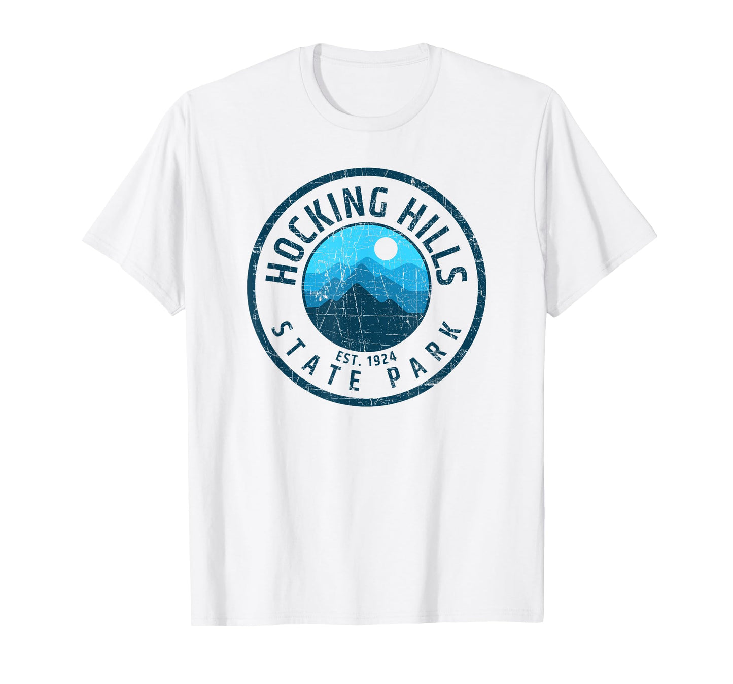 Retro Hocking Hills State Park Souvenir T-Shirt