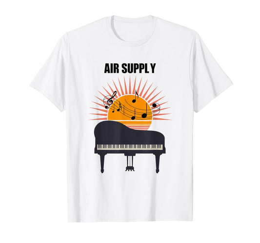 Air Supply Piano T-Shirt