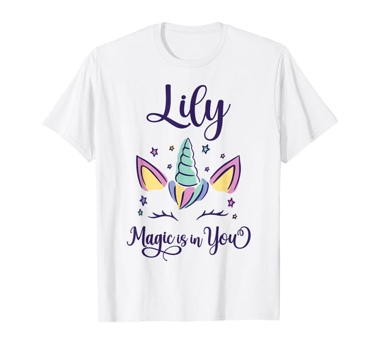 First Name Lily Personalized Lily T-Shirt