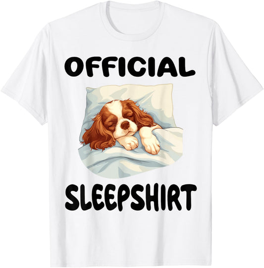 Cavalier King Charles Spaniel Dog Official Sleepshirt Pajama T-Shirt