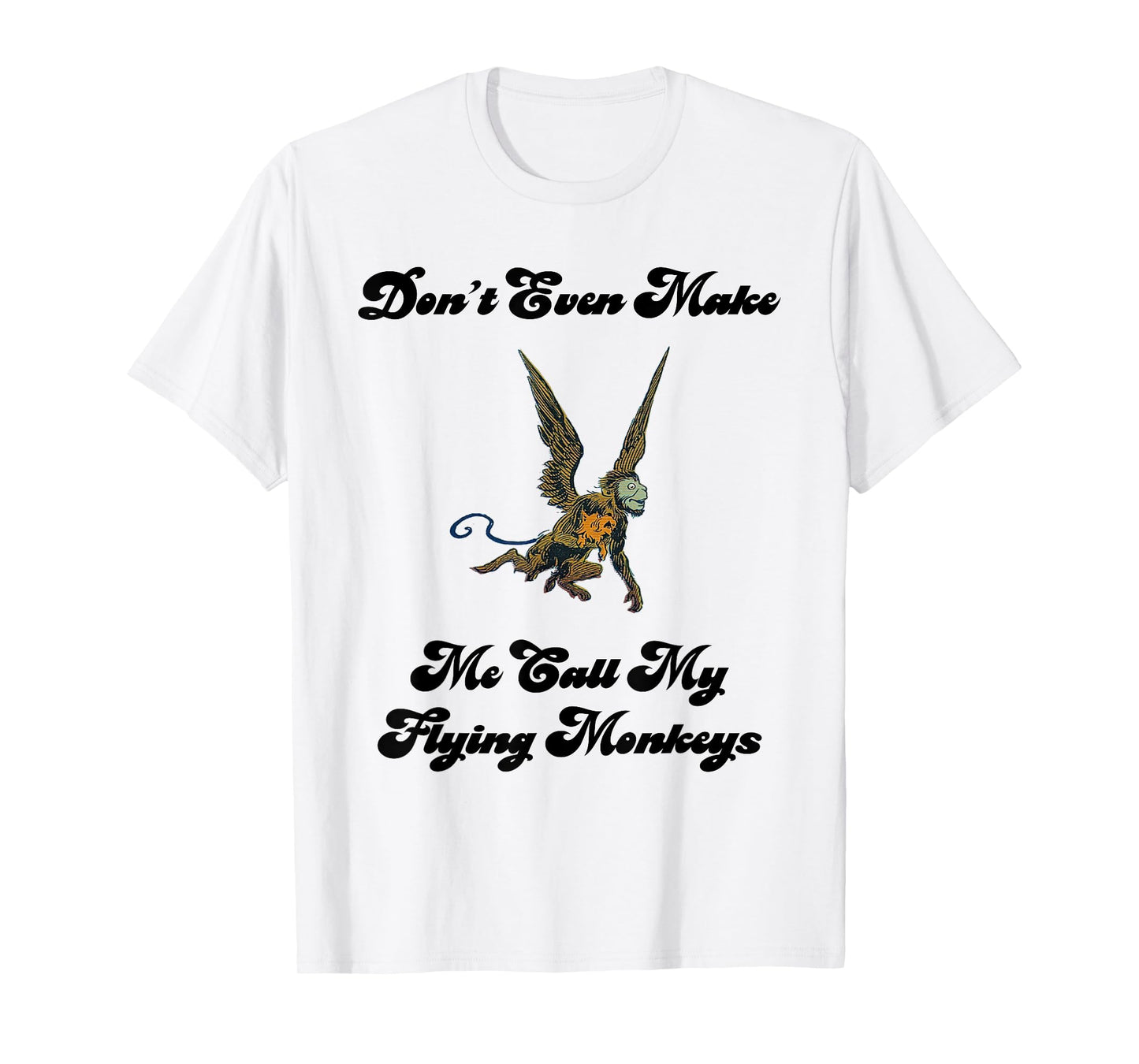 Wizard Flying Monkey T-Shirt Funny T-Shirt