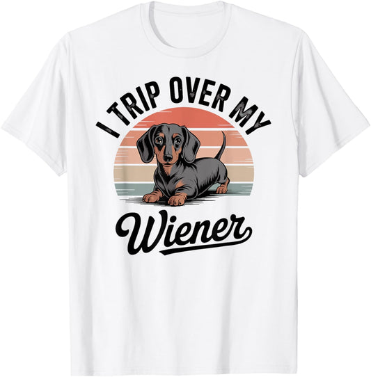 Funny Wiener Dog Dachshund Men Women Kids T-shirt