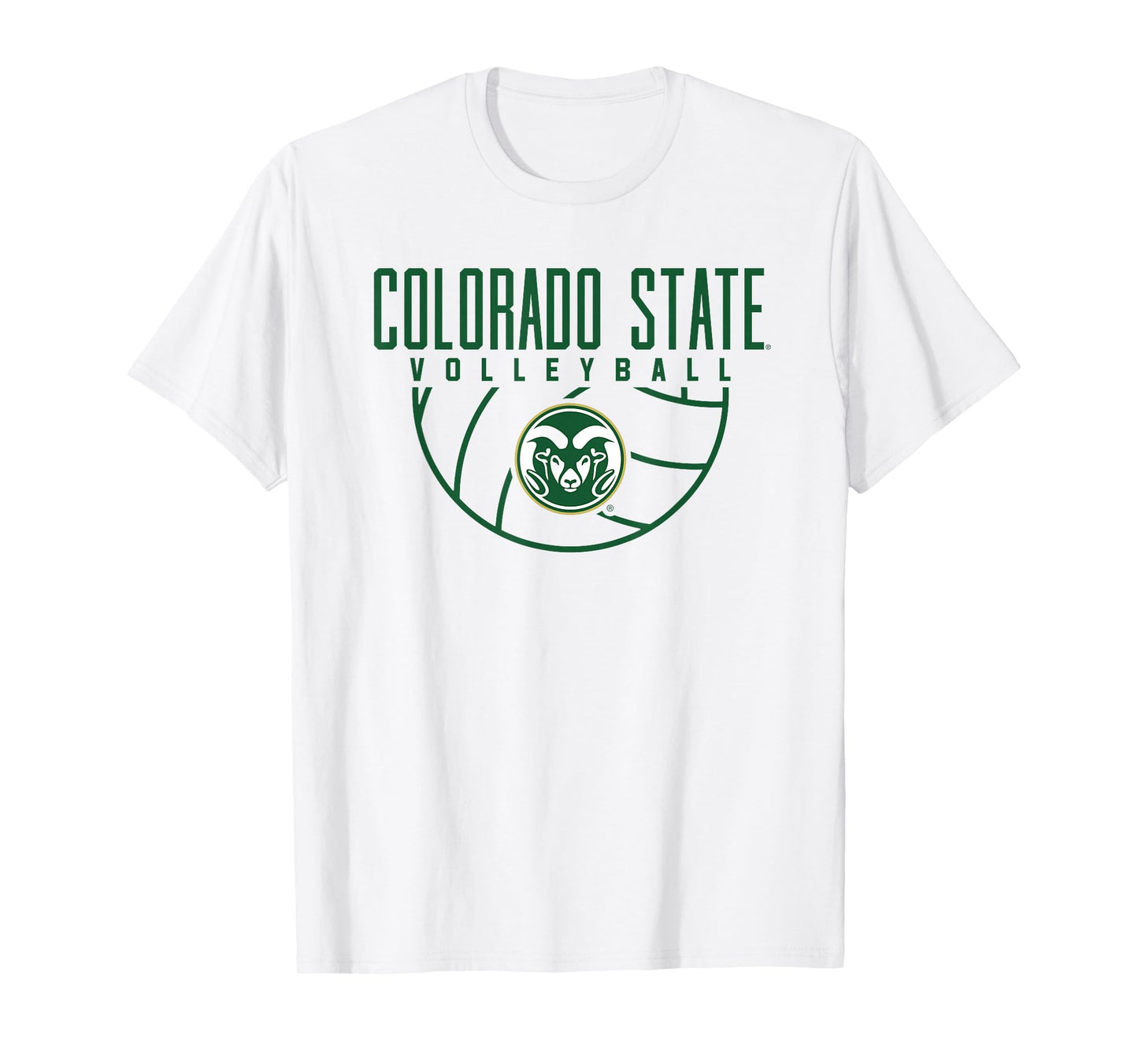 Colorado State University Rams Volleyball Arch T-Shirt
