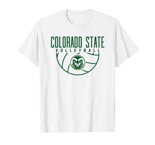 Colorado State University Rams Volleyball Arch T-Shirt
