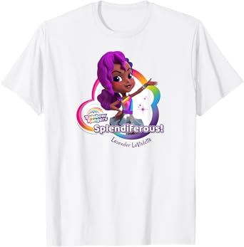 Rainbow Rangers Lavender LaViolette "Splendiferous!" T-Shirt