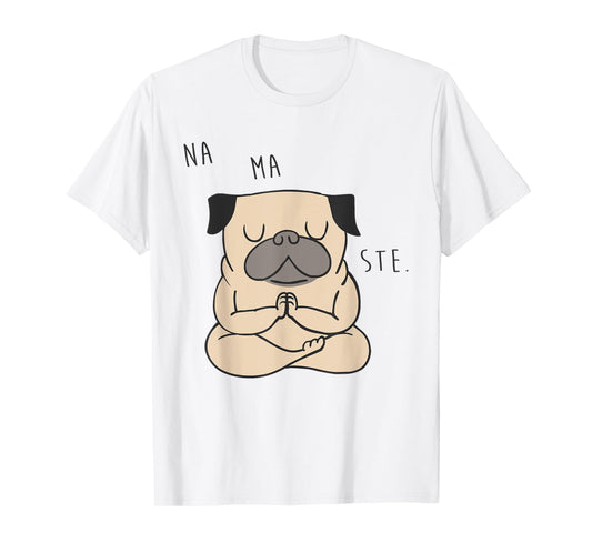 Namaste Pug T-Shirt