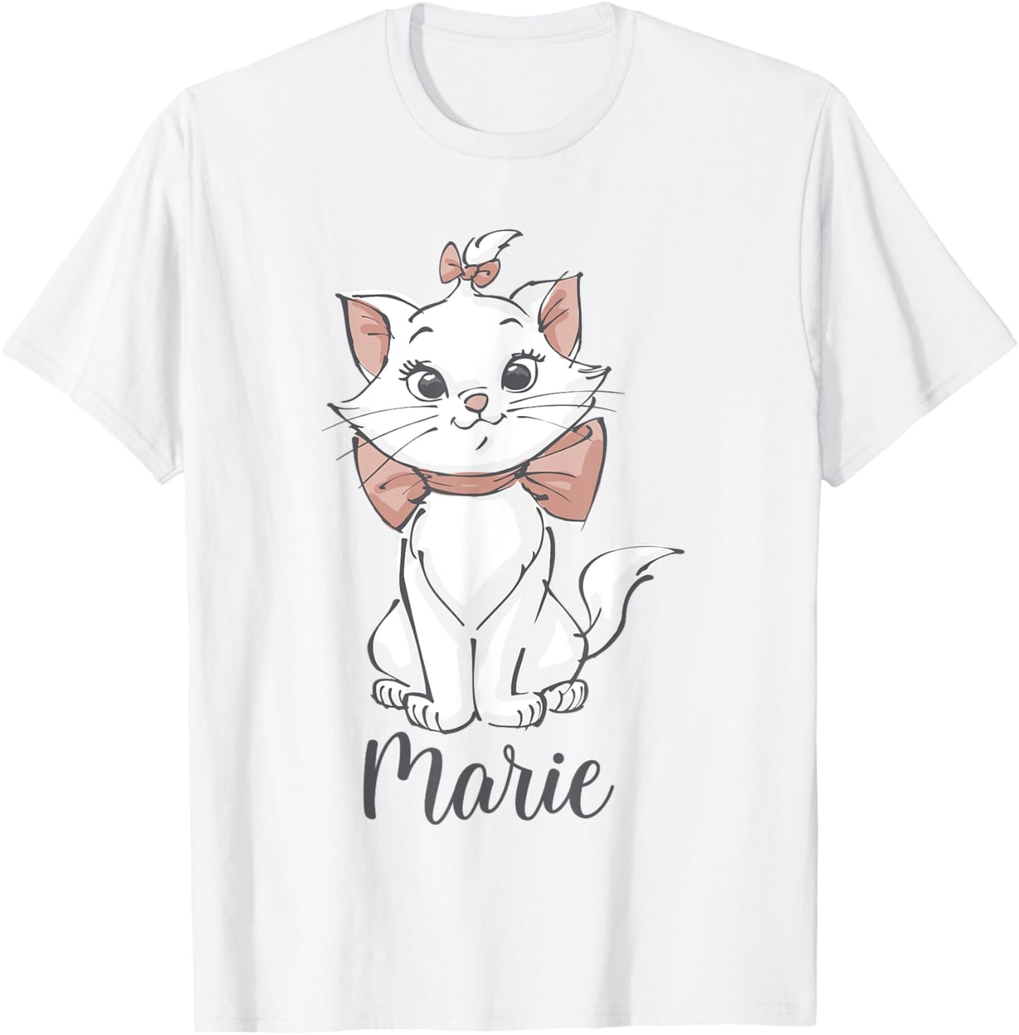 Disney The Aristocats Marie Classic Painting Cute Portrait T-Shirt