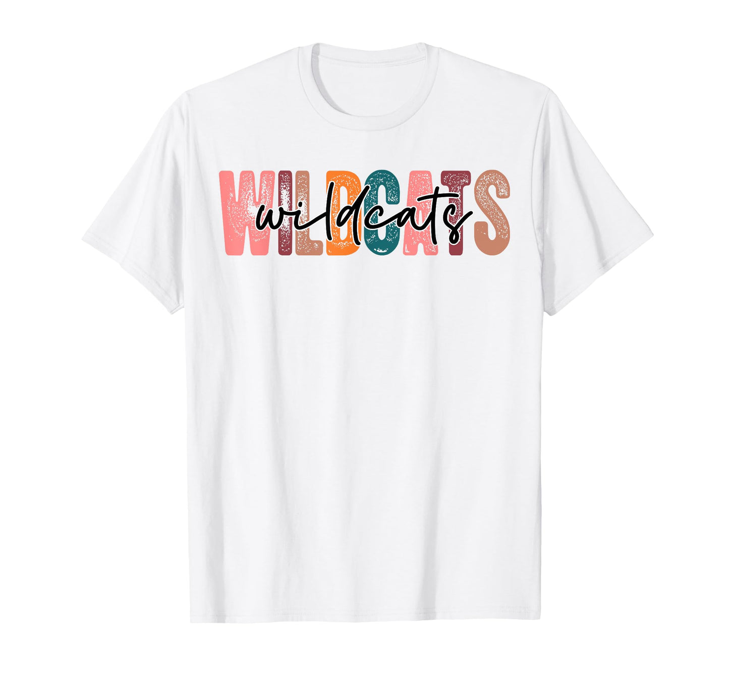Wildcats School Sports Fan Team Spirit T-Shirt