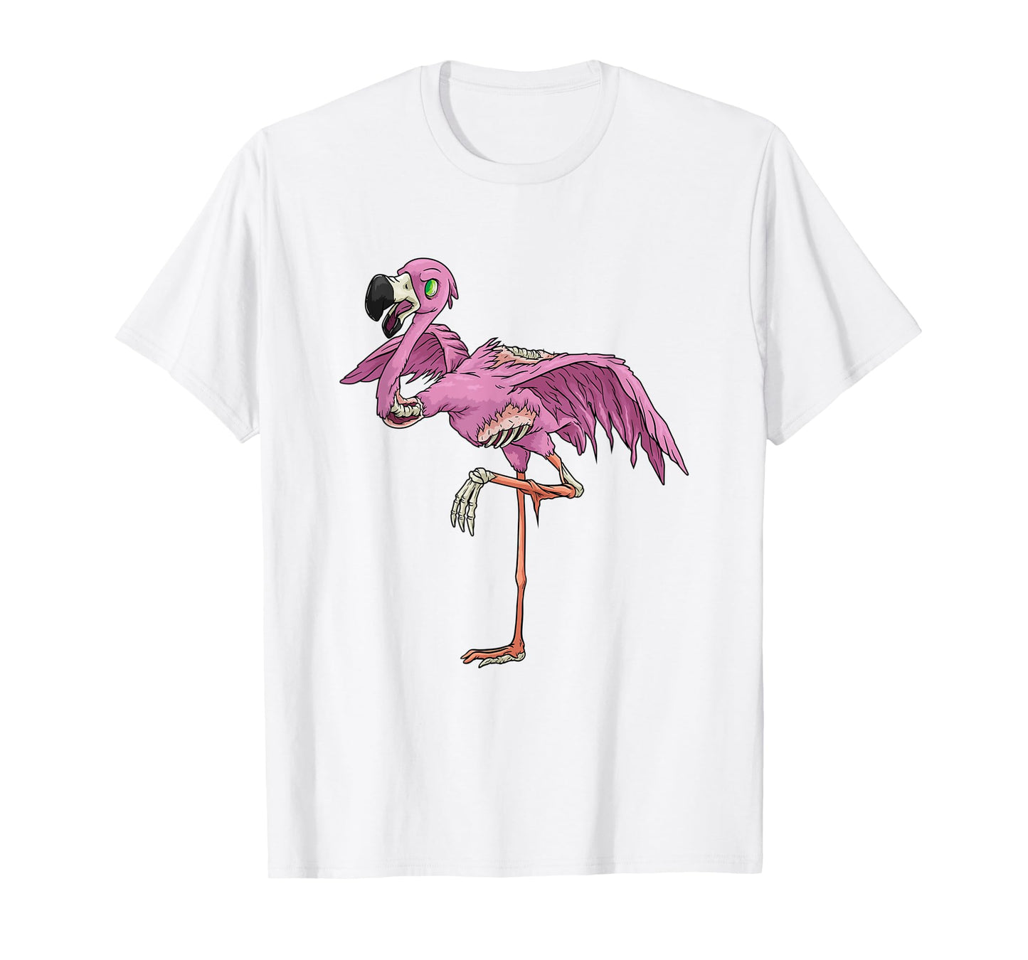 Funny Flamingo funny Zombie Apocalypse Halloween Flamingo T-Shirt