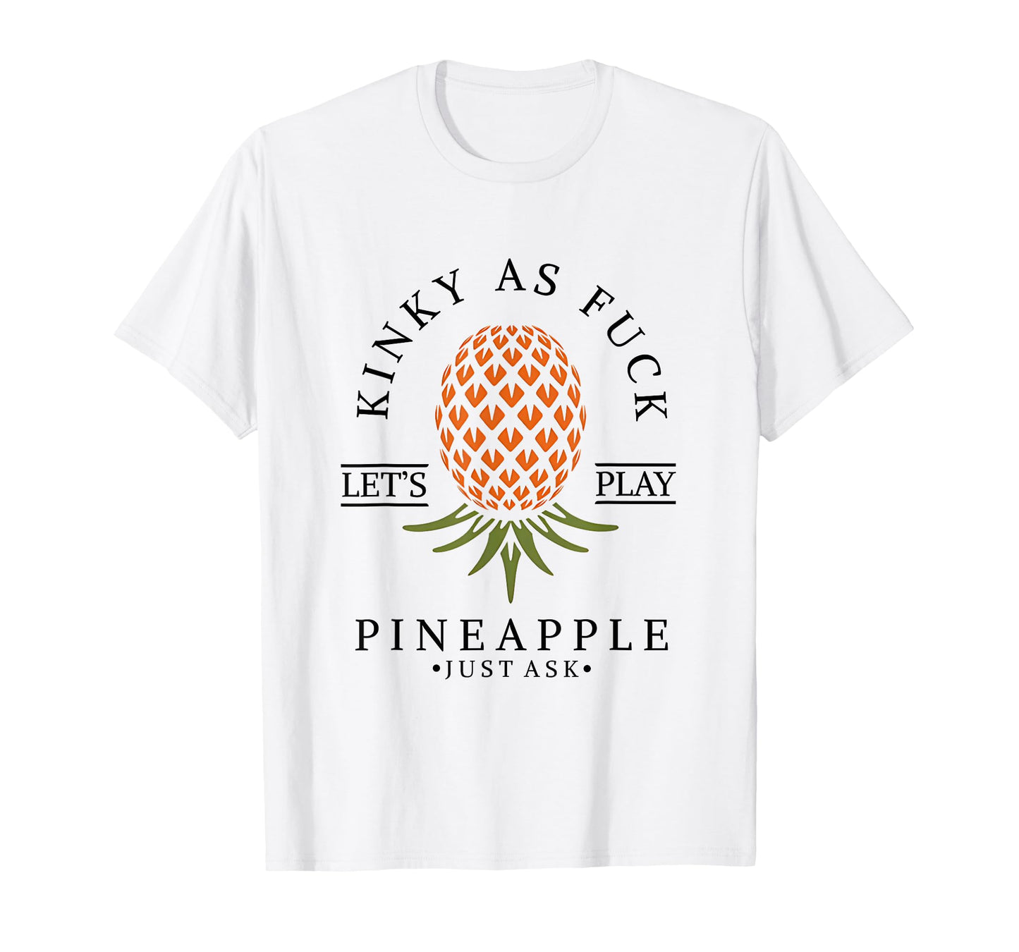 Kinky AF Swinger Lifestyle Naughty Adult Humor Graphic T-Shirt