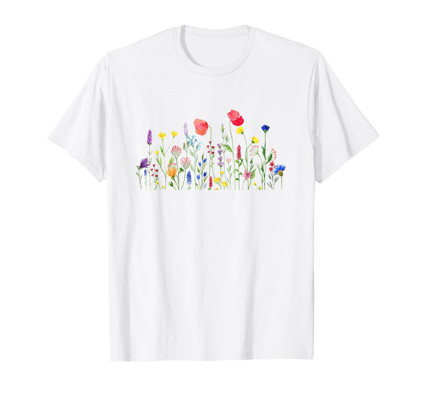 Spring Summer Wildflowers Men Women Kids T-Shirt