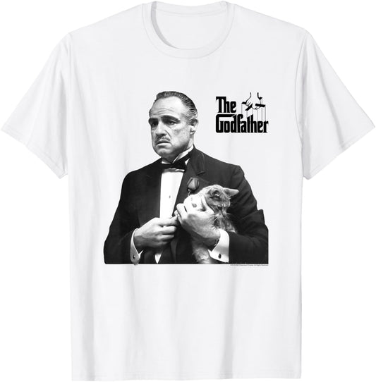 The Godfather The Don with Cat T-Shirt
