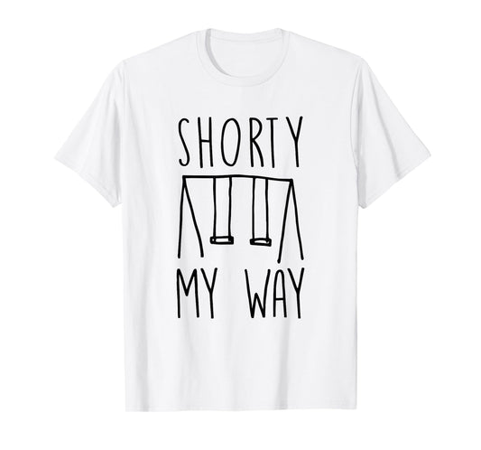 Shorty My Way Swing Set Drawing Mother and Mom 90s T-Shirt