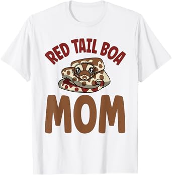 Cute Boa Owner Red Tail Boa Mom T-Shirt