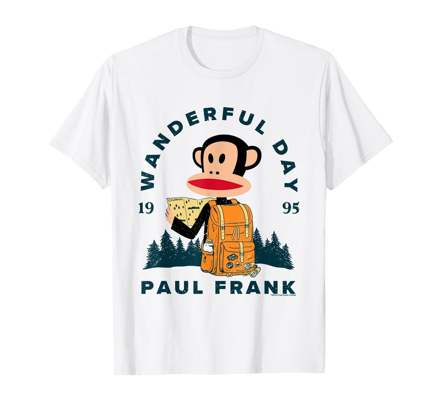 Paul Frank Julius Adventure Wanderful Day T-Shirt