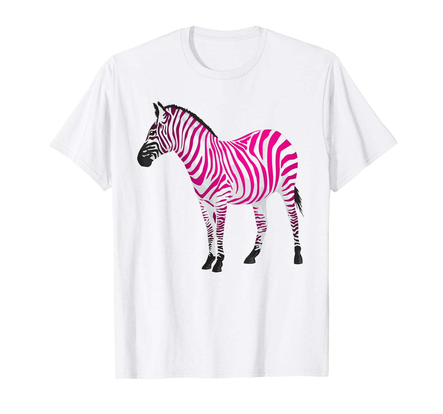 Beautiful Zebra Pink Sassy Art T-Shirt T-Shirt