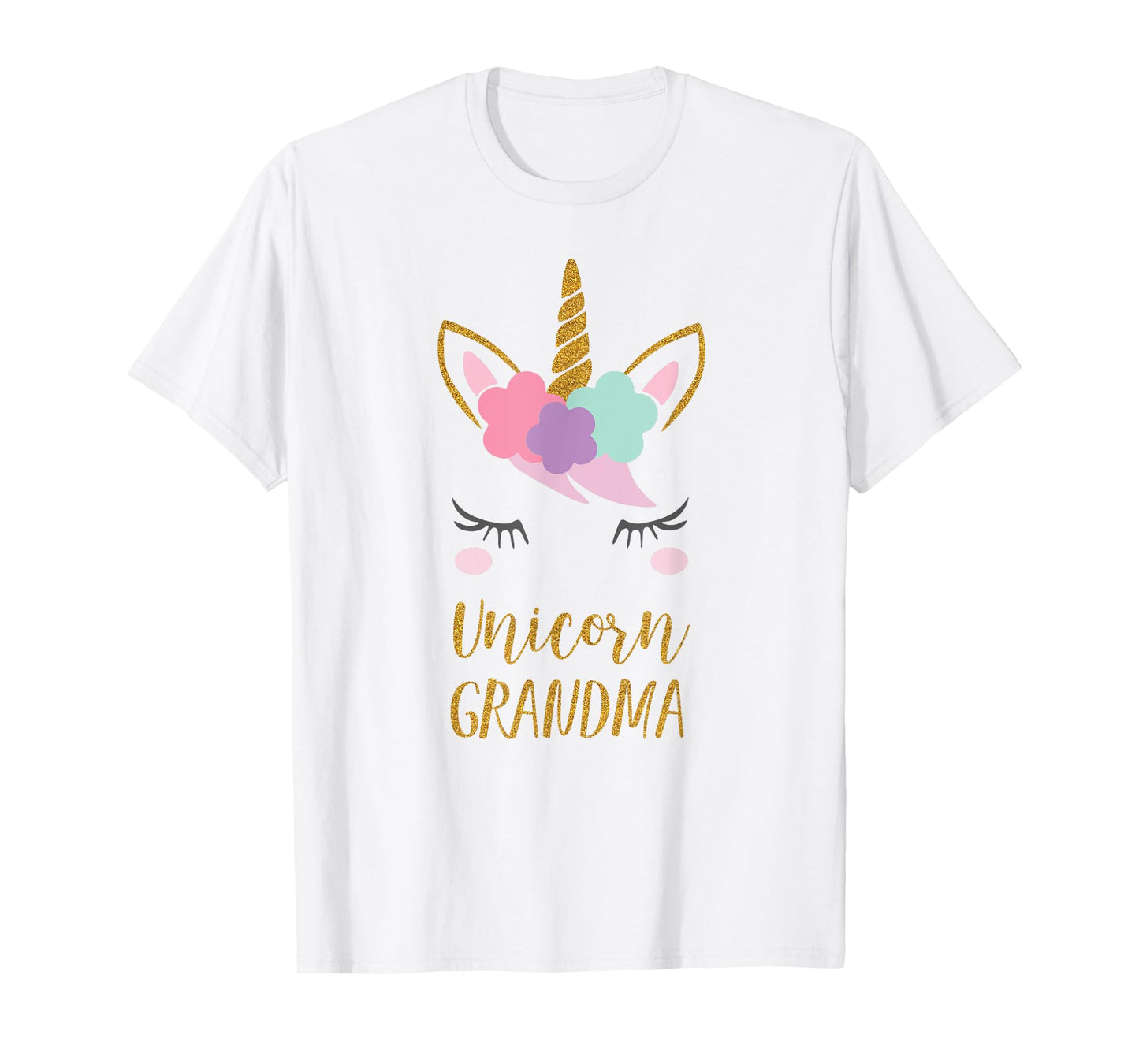 Grandma Unicorn Shirt, Cute Unicorn Grandma Gift T-Shirt