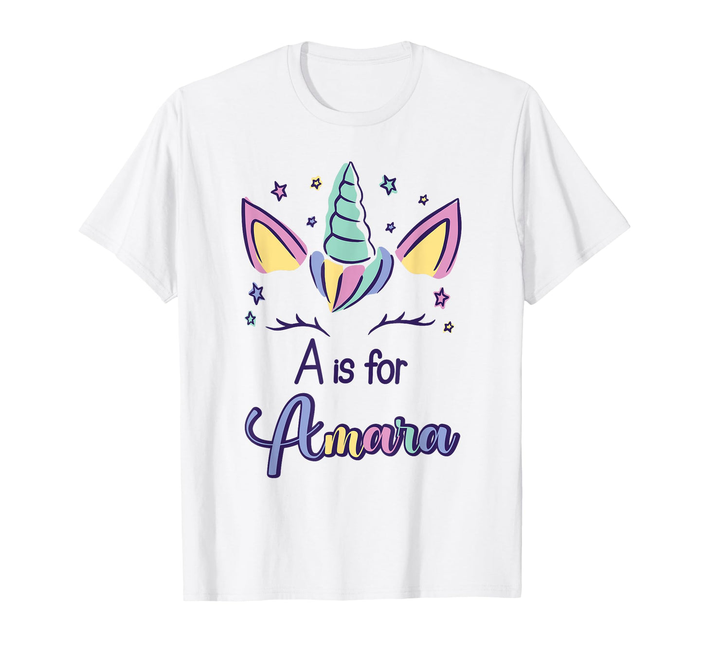 First Name Amara Personalized A Is For Amara T-Shirt