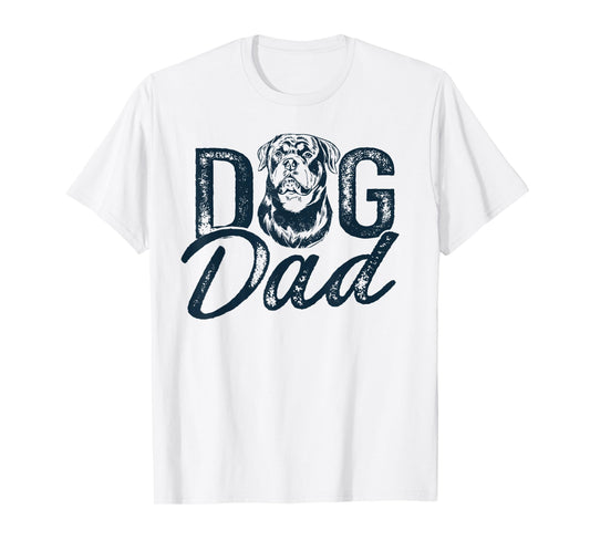 Rottweiler Dog Dad Rottie T-Shirt for Men