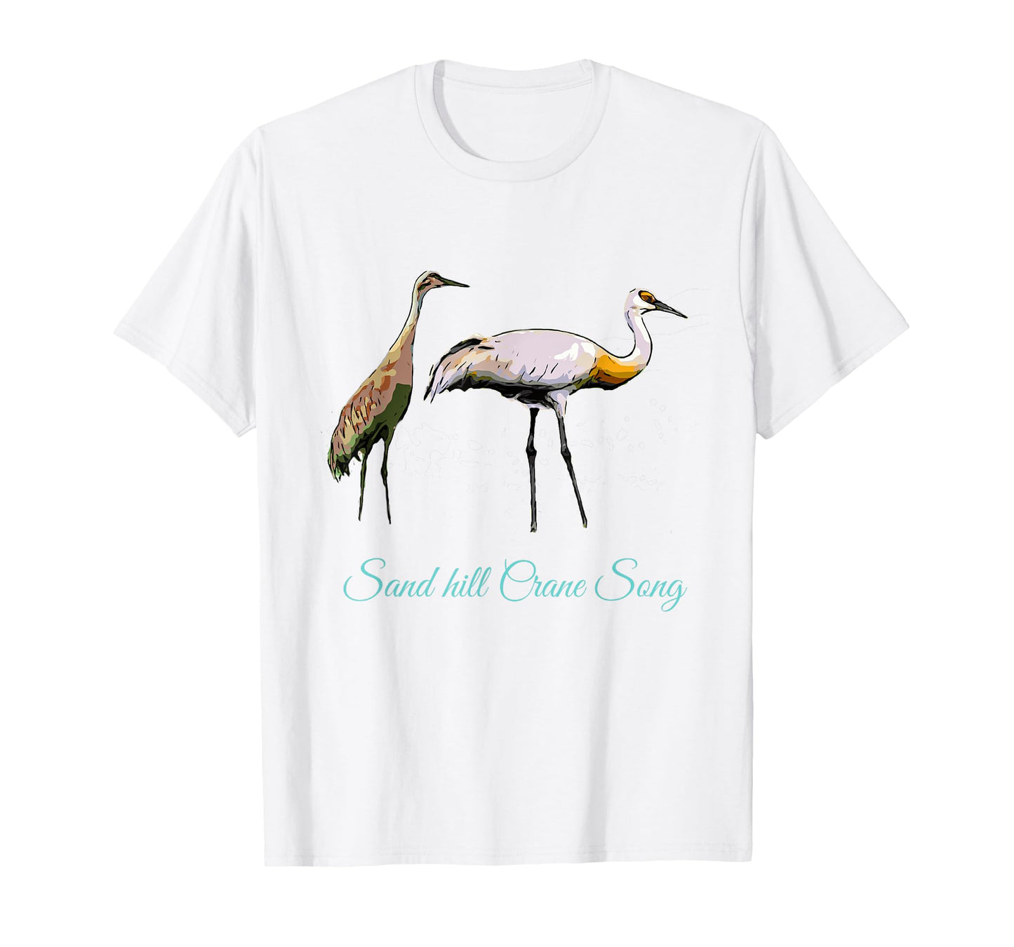 Sandhill Crane Dance T-Shirt T-Shirt