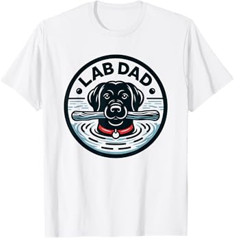 Lab Dad | Labrador Retriever Dad T-Shirt