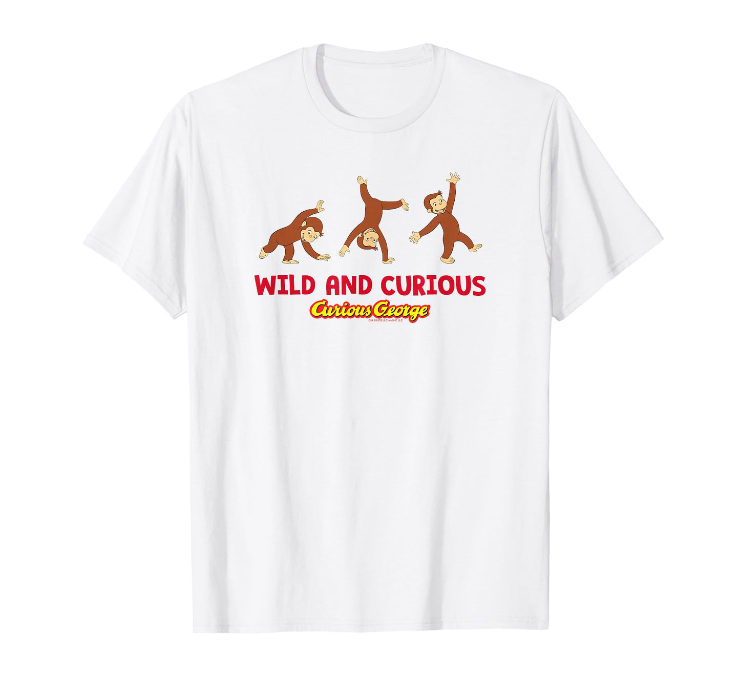 Curious George Wild and Curious Cartwheel T-Shirt
