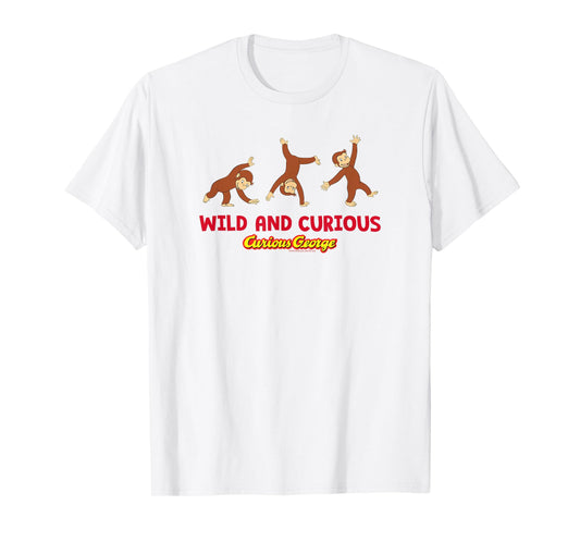 Curious George Wild and Curious Cartwheel T-Shirt