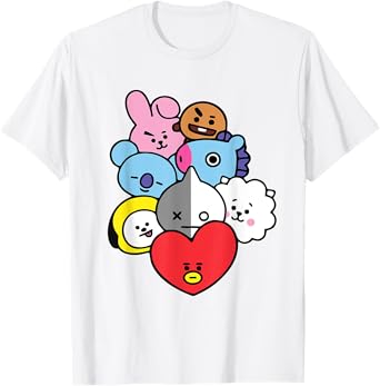 Cool K-Pop Cute Love Symbol K-Drama Korean Pop Music Fans T-Shirt