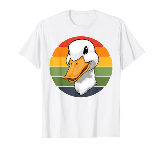 Duck Head Retro Funny Water Ducklings T-Shirt
